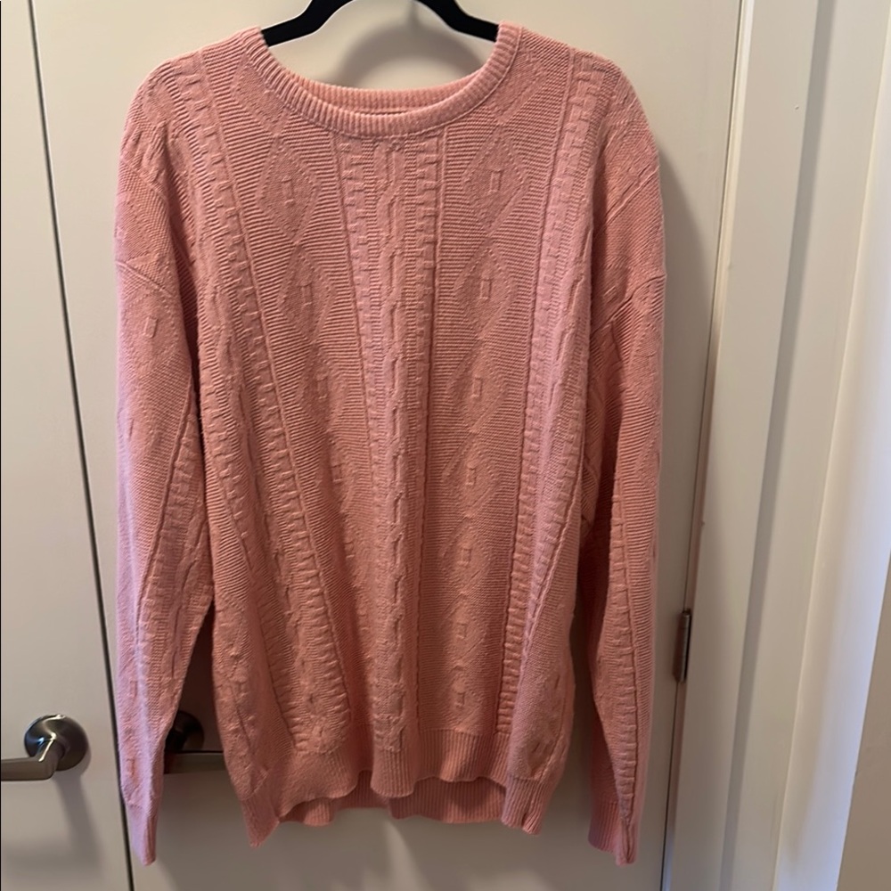 Vintage Christian Dior Cable Knit Sweater